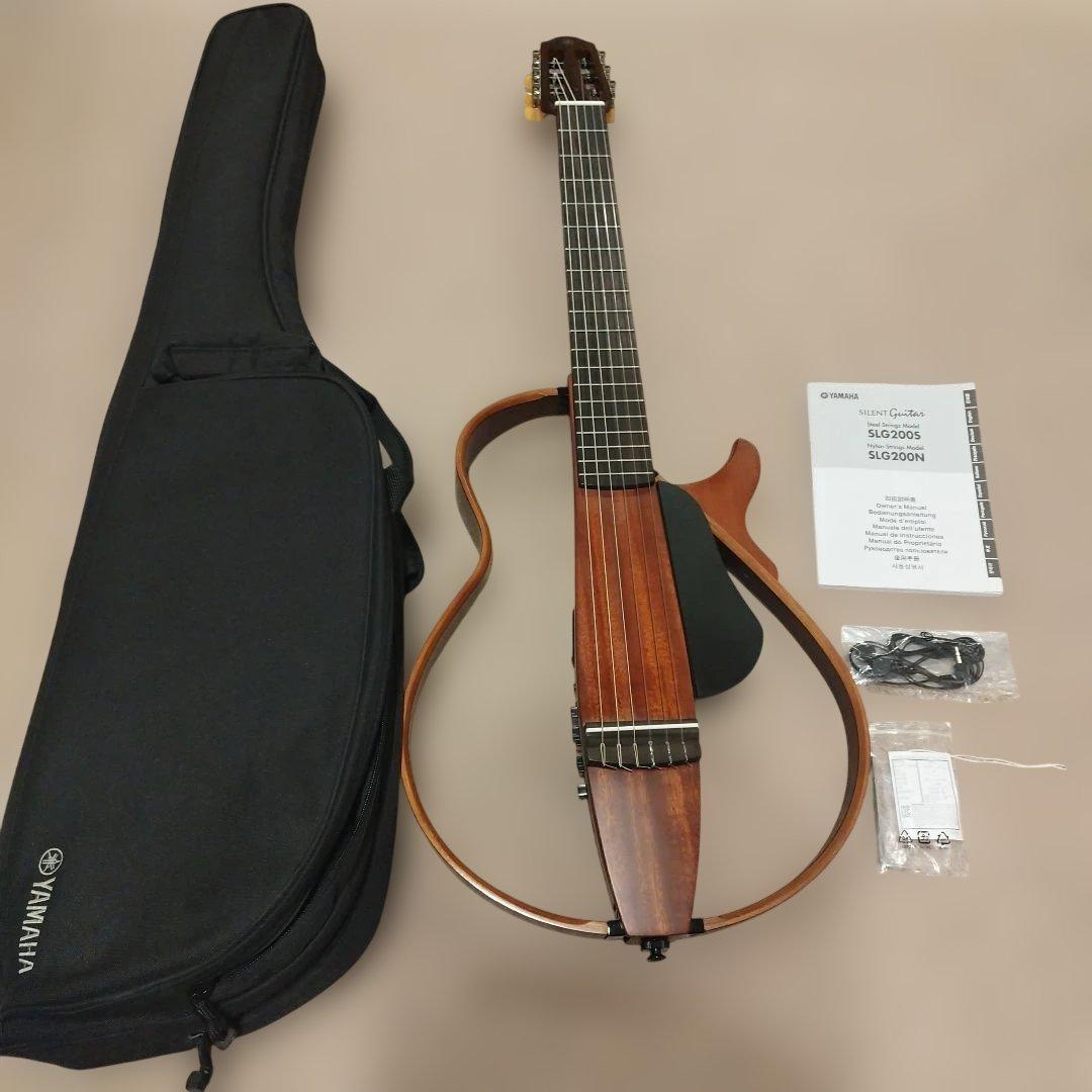 YAMAHAサイレントギター SLG200N　エレガット