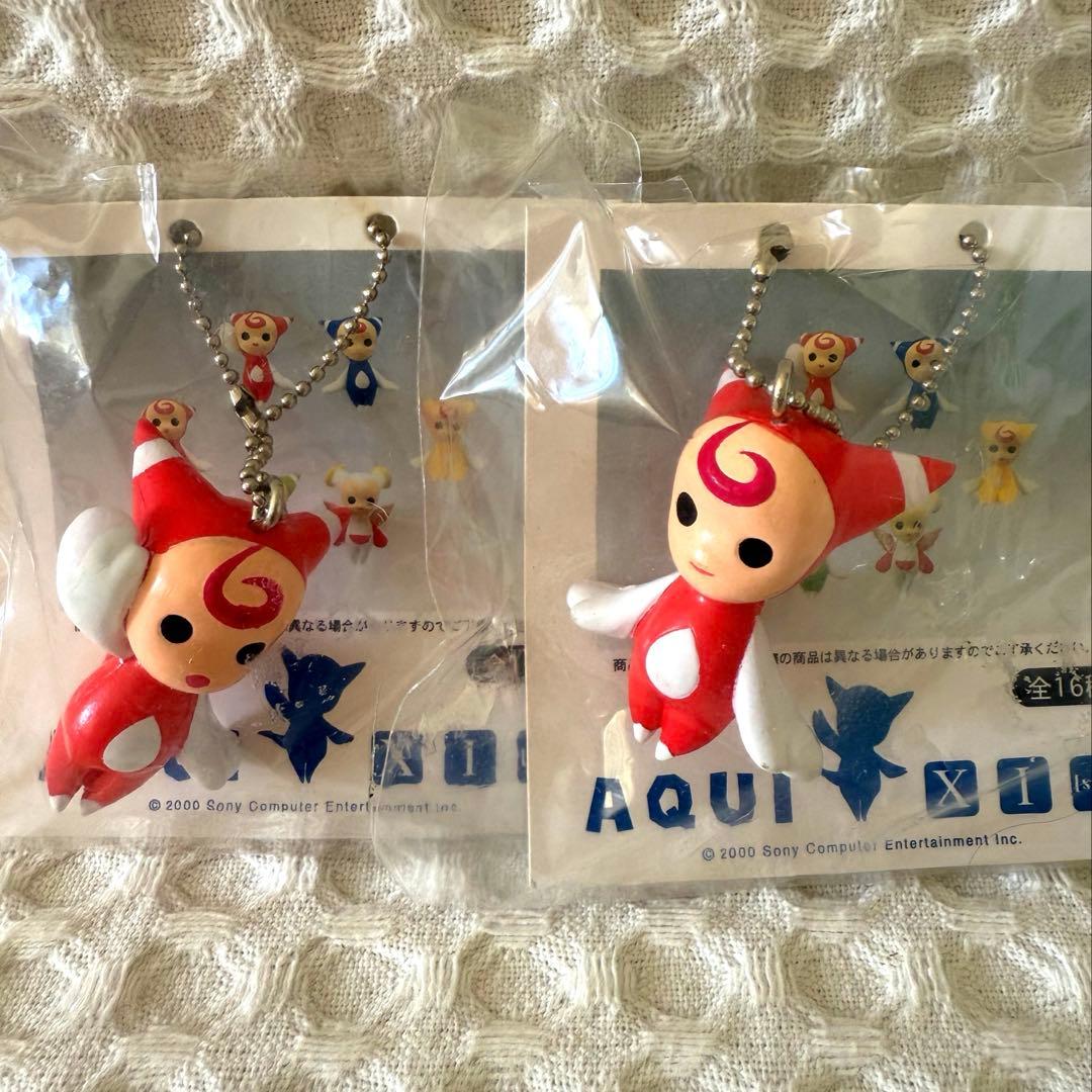XI[sai] AQUI アクイちゃん　フィギュアボールチェーン　平成レトロ