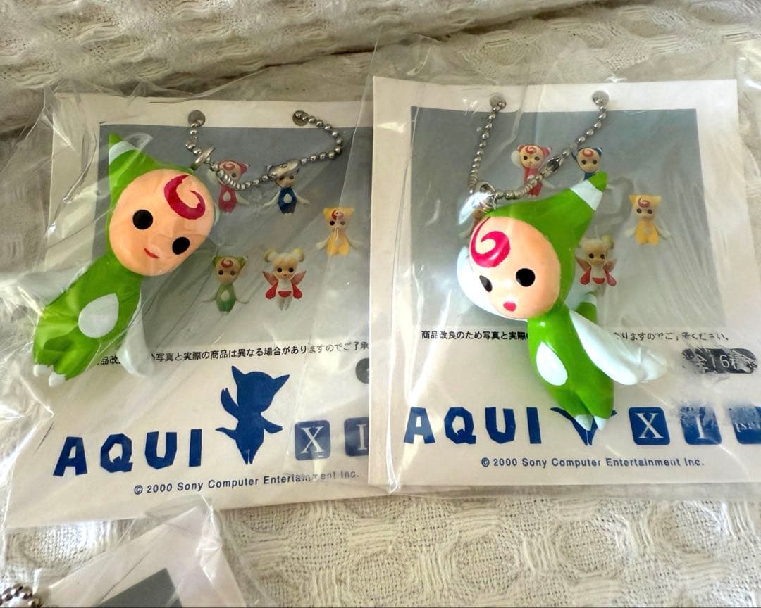 XI[sai] AQUI アクイちゃん　フィギュアボールチェーン　平成レトロ