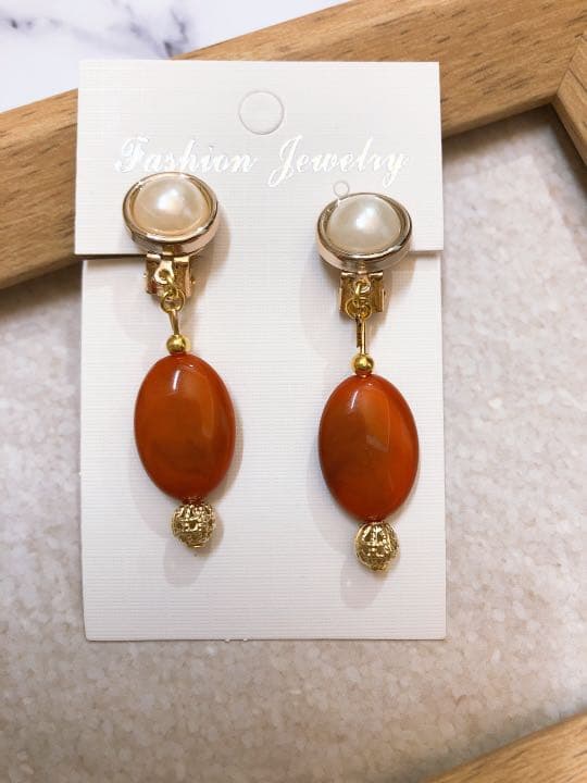 ハンドメイドイヤリングno.7