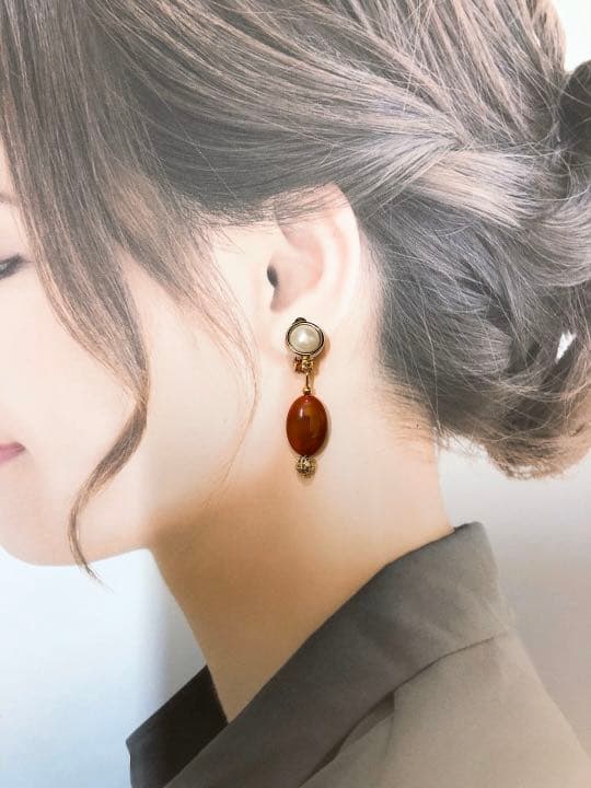 ハンドメイドイヤリングno.7