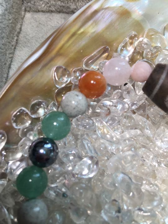 七眼朱砂天珠ブレスレット　パワーストーンブレスレット　天然石ブレスレット