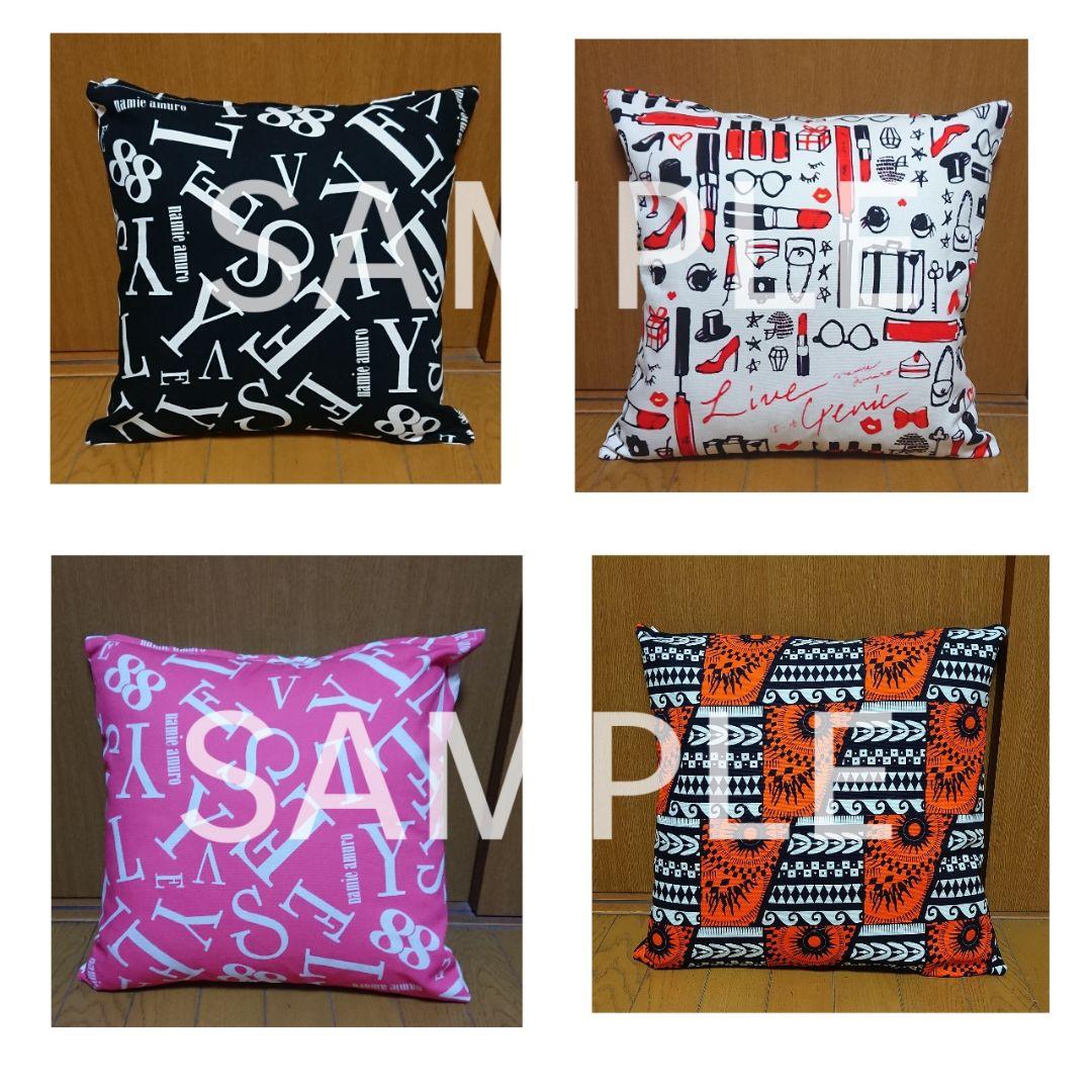 ☆ハンドメイド クッションカバー☆アンコス