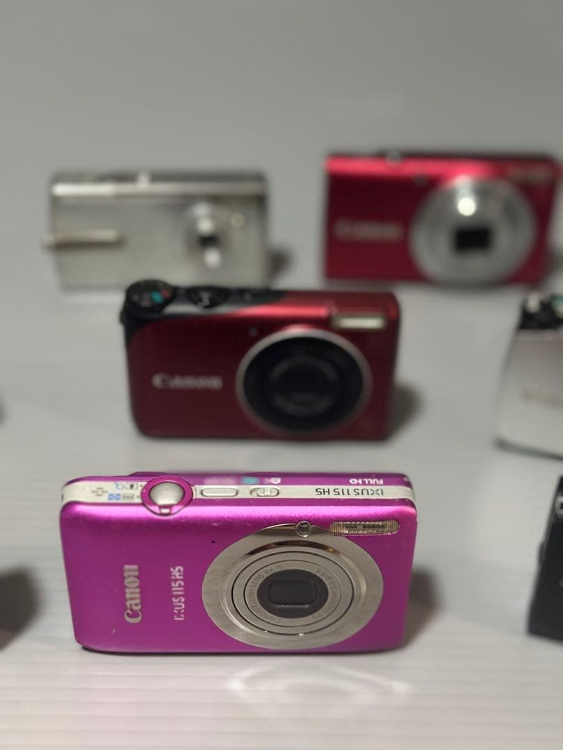 (Canon) 10台 デジカメラ まとめ【動作未確認ジャンク扱】④