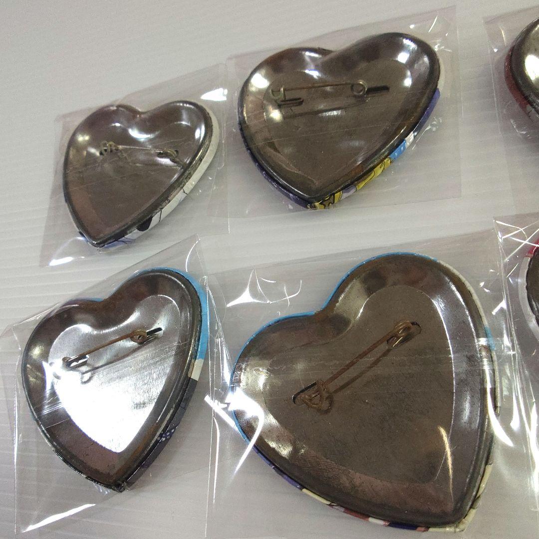 【サビ・キズ有】ダイヤのA ハート缶バッジ　沢村栄純　御幸一也　8個セット