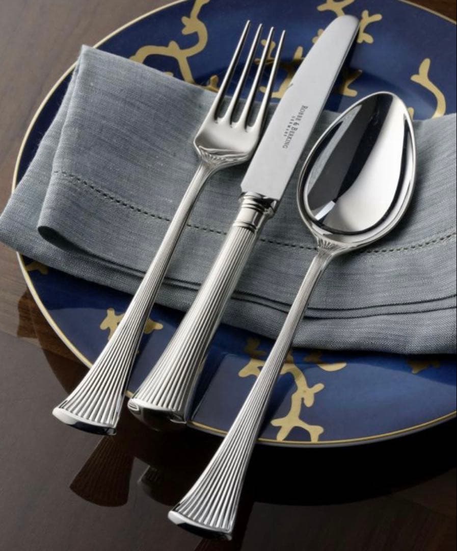 ⑥ROBBE&BERKING ロベ＆バーキング シルバーコーティング 5本セット