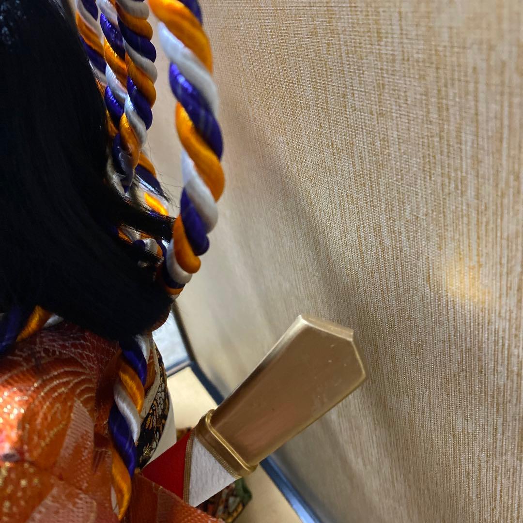 ケース入り日本人形　秀月　兜差