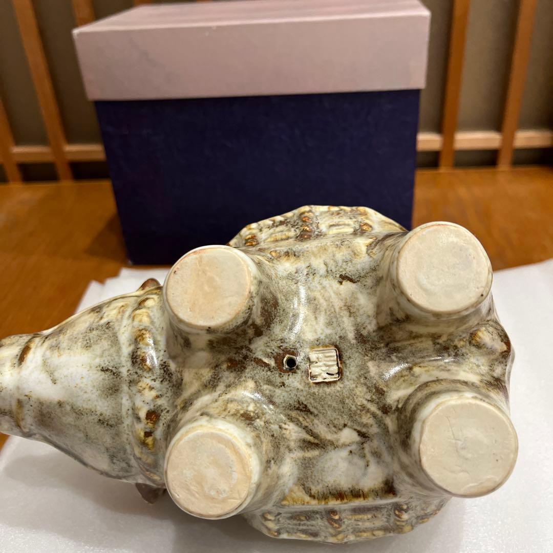 清水焼　六兵衛窯　干支(猪) 招福　置物✖️1点