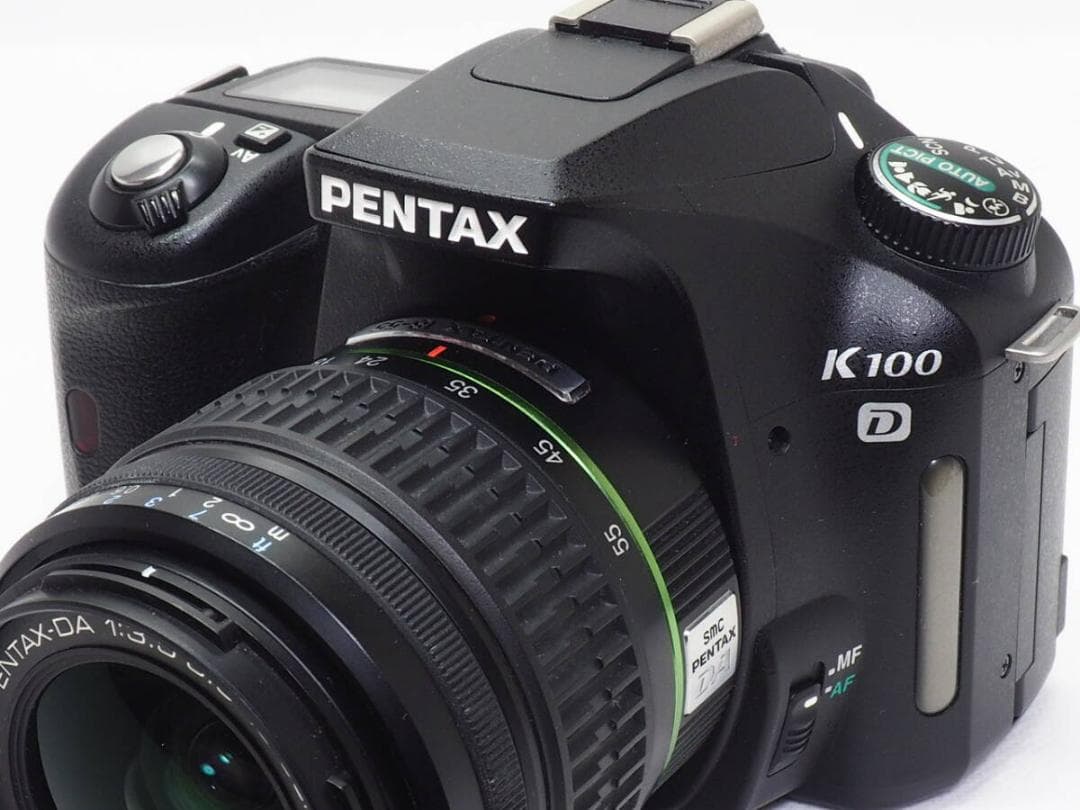 PENTAX K100D レンズキット 《 S数6901回 動作確認済 乾電池