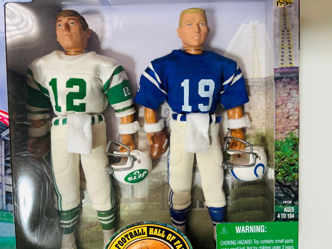 未開封 1998 ジョー・ナマス ジョニー・ユニタス フィギュアセット アメフト