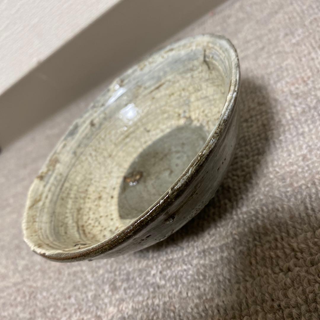 ☆ 希少 ☆ 高麗刷毛目 茶碗　木箱付き