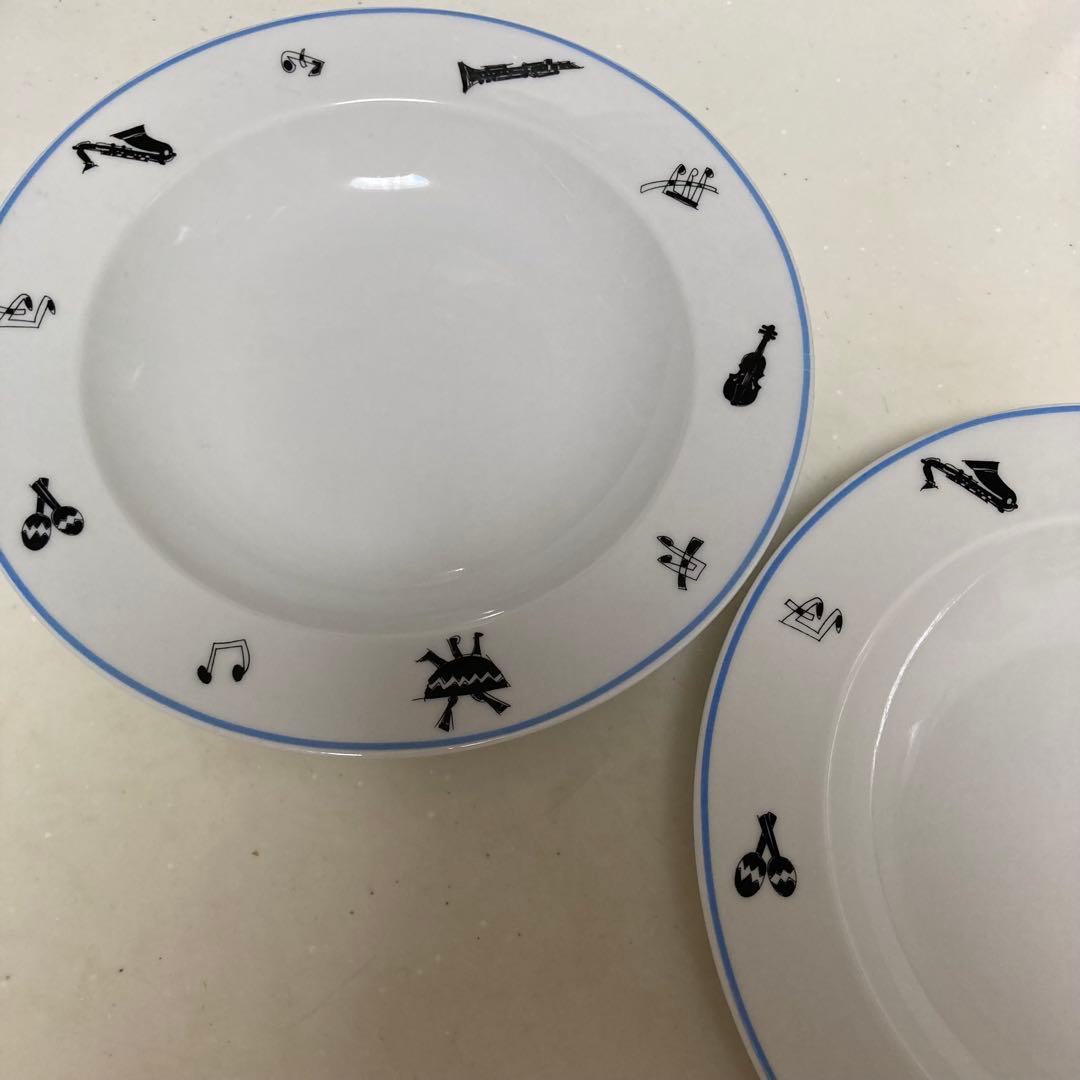 リチャードジノリ　スーププレート2枚セット 食器 プレート 洋食器 皿