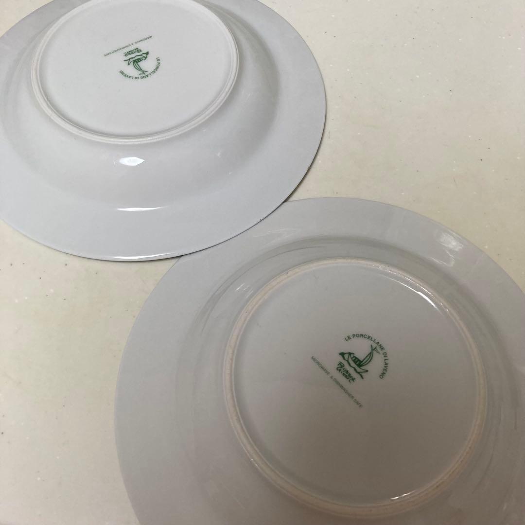 リチャードジノリ　スーププレート2枚セット 食器 プレート 洋食器 皿
