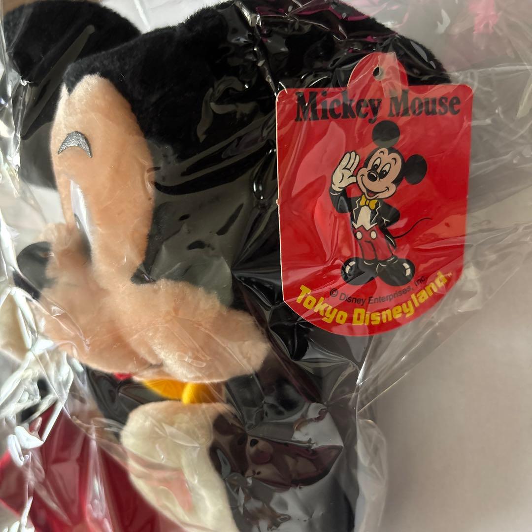レトロ レア 30年前 ミッキー＆ミニー ぬいぐるみ パペット ディズニーランド