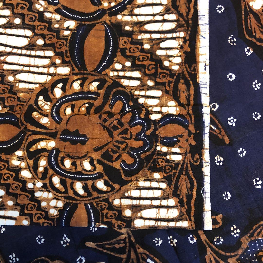 週末お値下げします！手描きオールドバティック(8337)