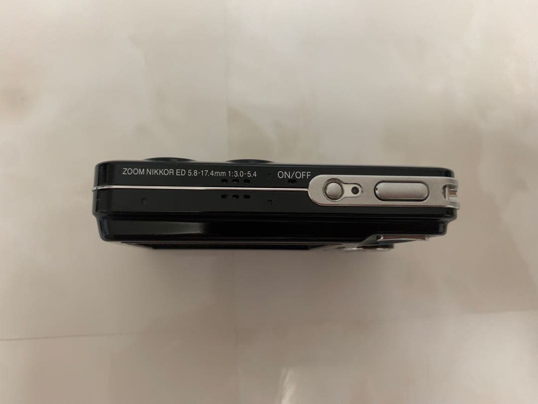 動作確認済　ニコン Nikon COOLPIX S1 コンデジ ブラック