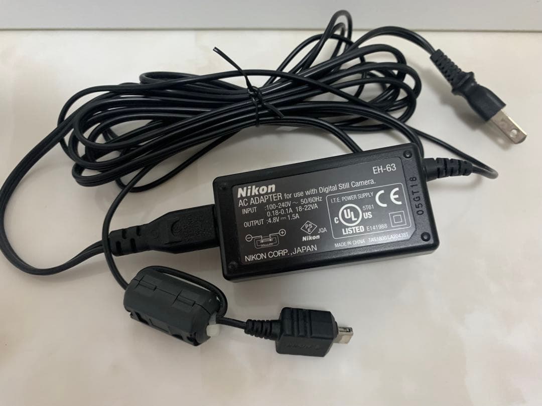 動作確認済　ニコン Nikon COOLPIX S1 コンデジ ブラック