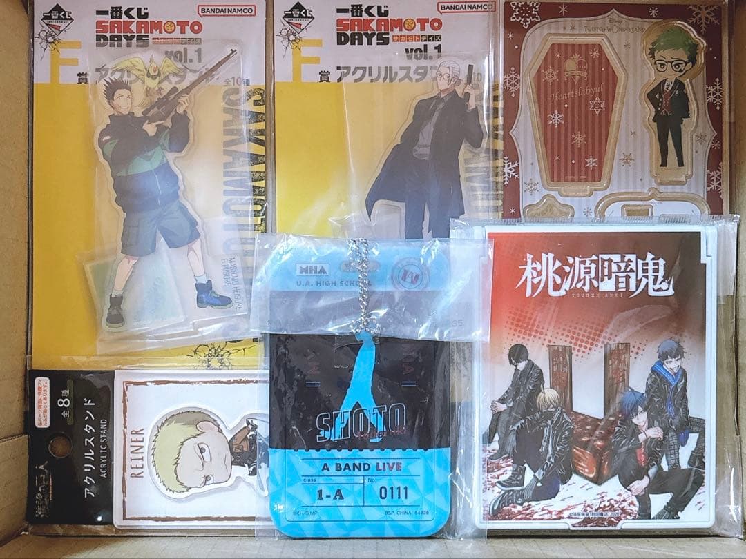 アニメグッズ まとめ売り ノンジャンル 桃源暗鬼 テニプリ 他