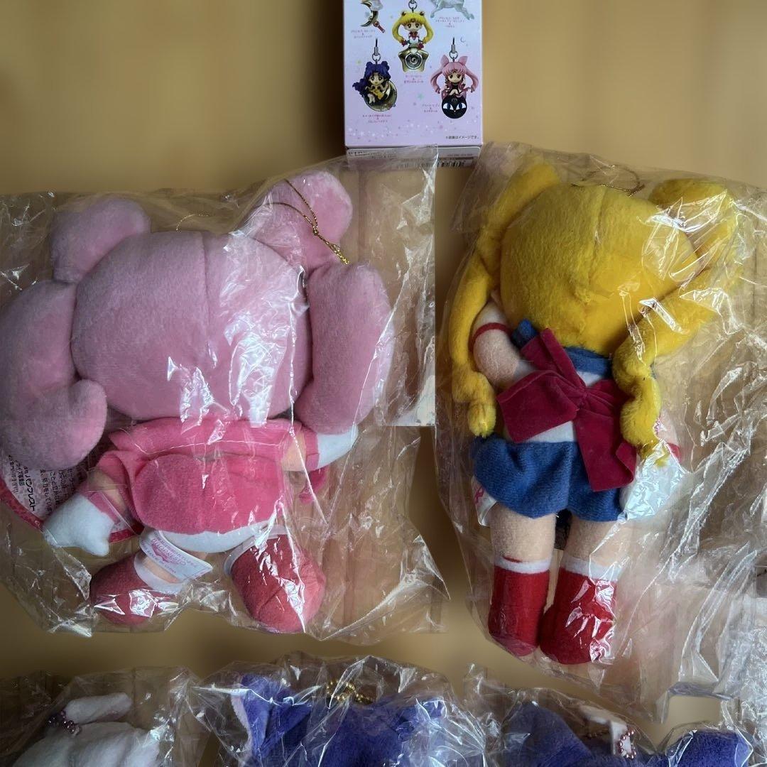 セーラームーン ぬいぐるみ＆ストラップ＆ポーチ9点セット⭐︎新品訳あり