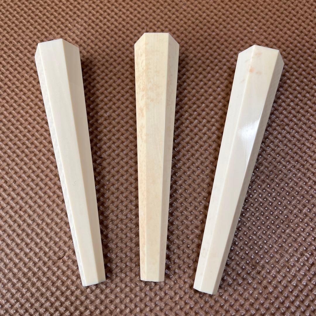 ①三味線 糸巻き 天然素材 8分