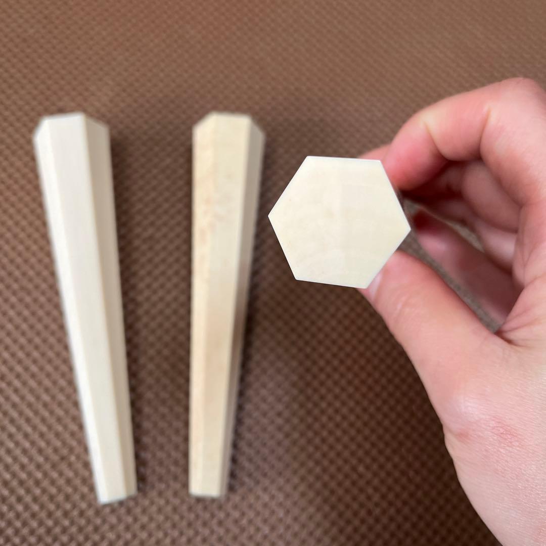 ①三味線 糸巻き 天然素材 8分