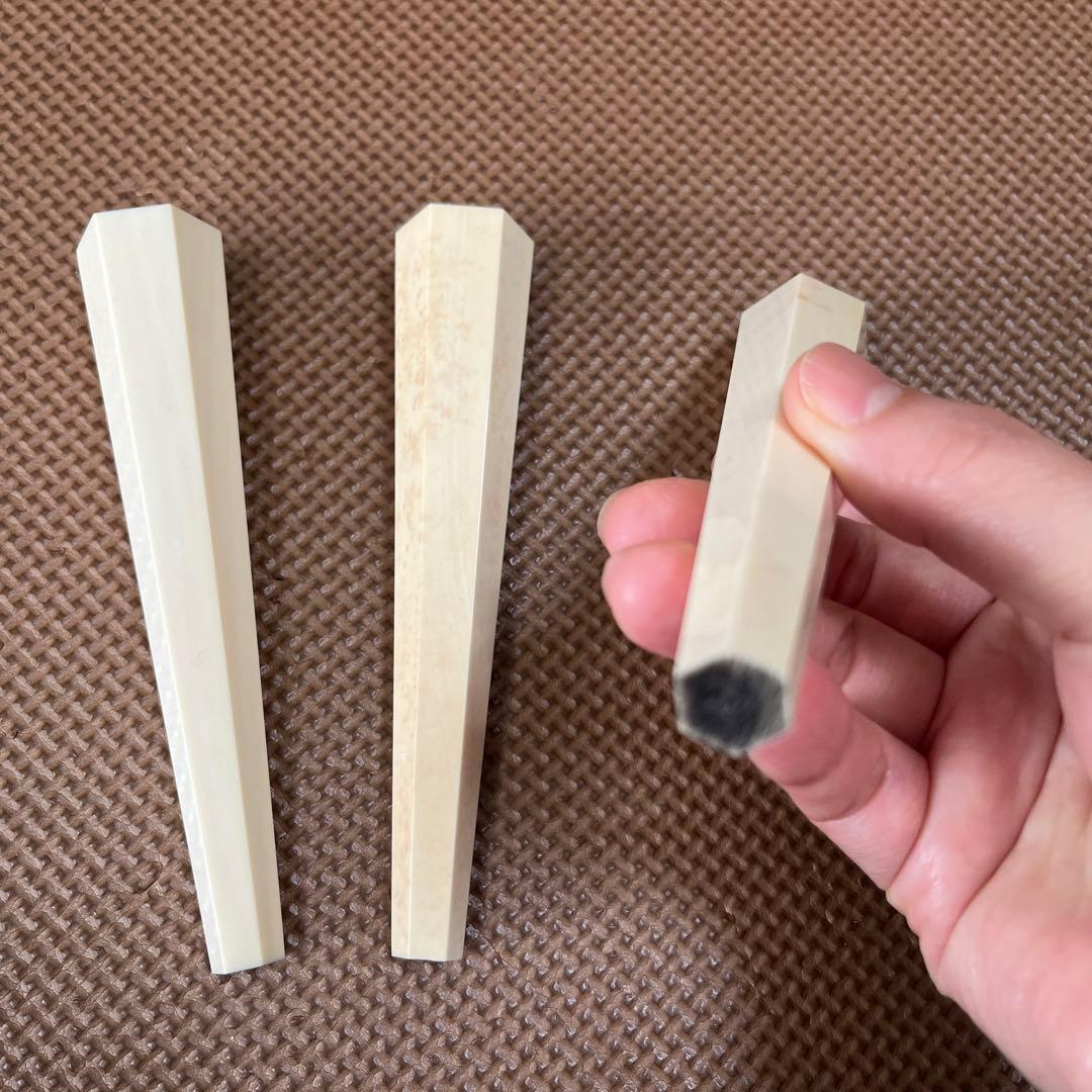 ①三味線 糸巻き 天然素材 8分