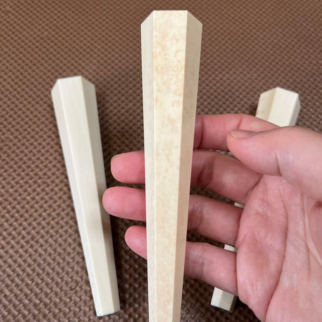 ①三味線 糸巻き 天然素材 8分