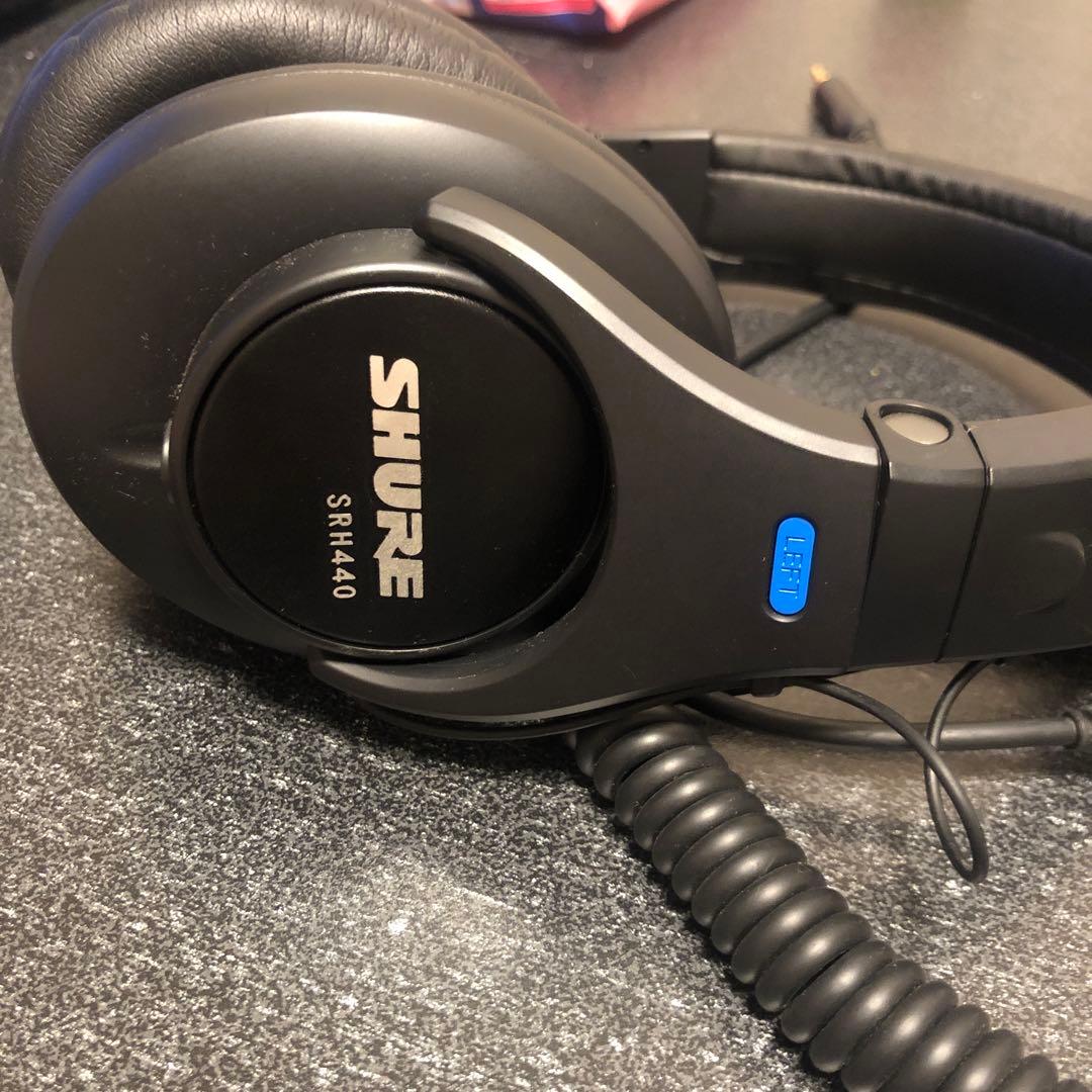 SHURE SRH440 ヘッドホン