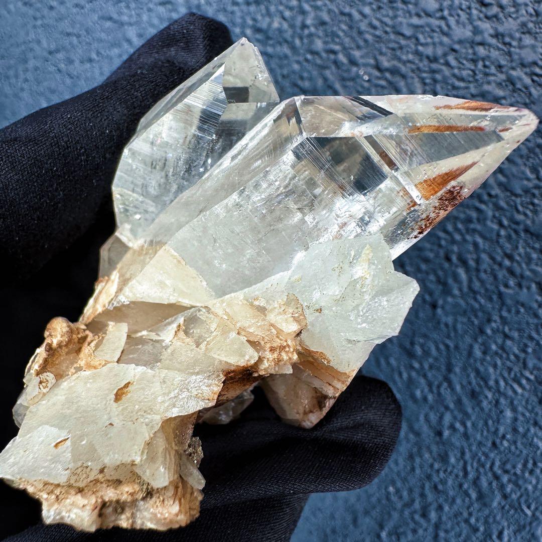 希少高透明度❗️マニカラン産レインボーヒマラヤ水晶クラスター超強いパワーA1409