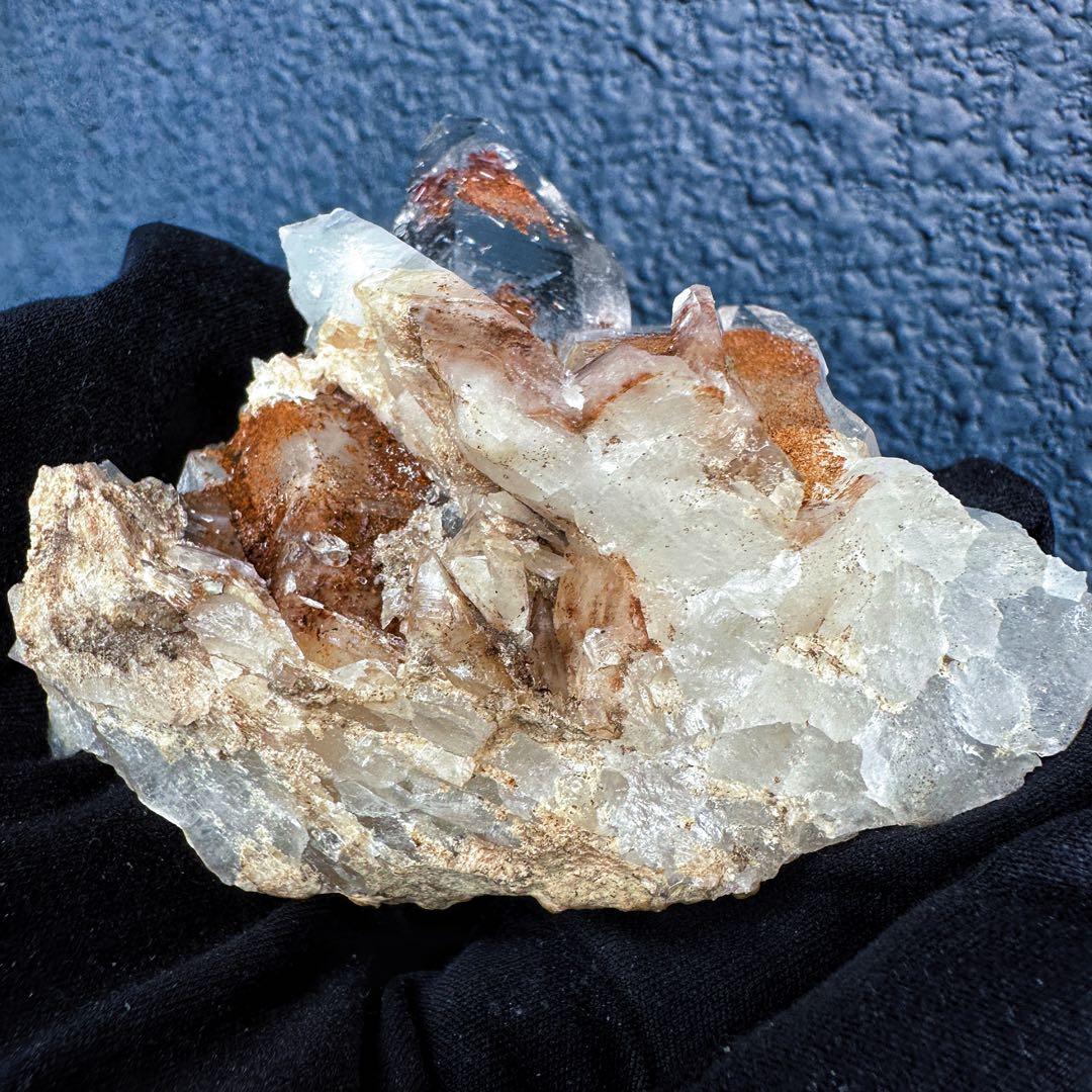 希少高透明度❗️マニカラン産レインボーヒマラヤ水晶クラスター超強いパワーA1409