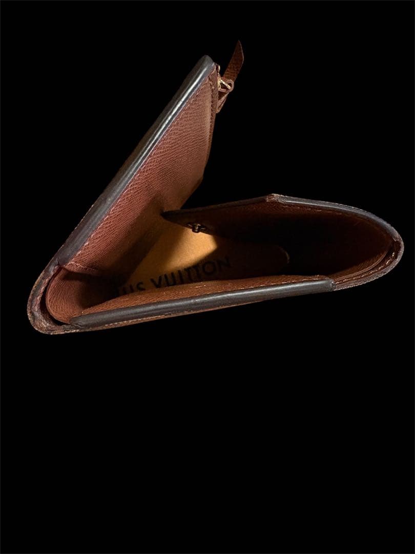 LOUIS VUITTON 三つ折 コンパクト財布 T 1文字 美品