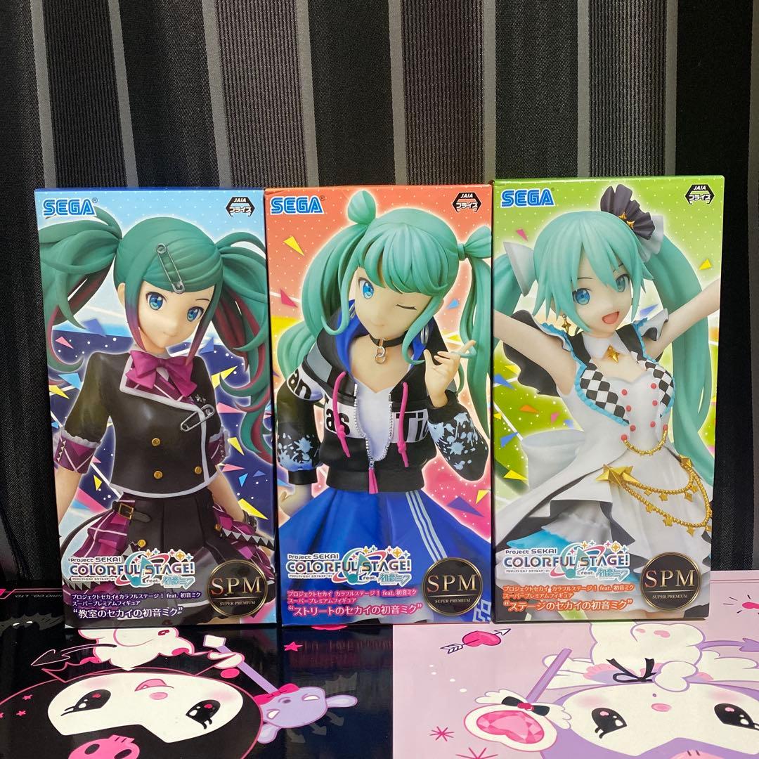 プロセカ　SPM スーパープレミアムフィギュア 初音ミク　5種セット