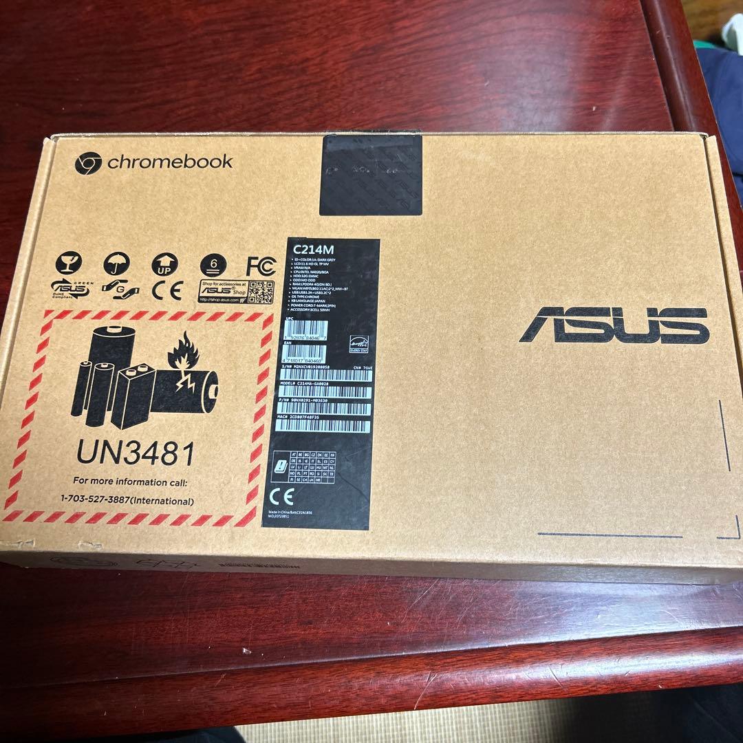 ASUS Chromebook 本体 ACアダプター付き