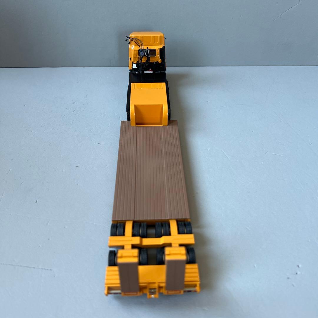 1/50 日野プロフィアハイルーフSS 6×4 &16輪中低床トレーラ日通カラー