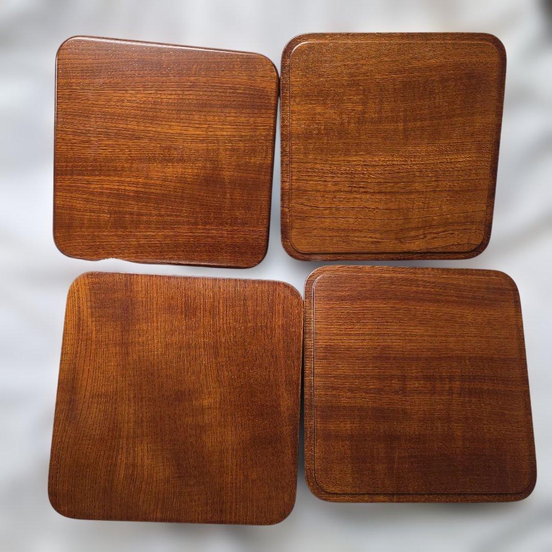 けやき工芸 飛騨高山 くりぬき重箱 (小) 三段重