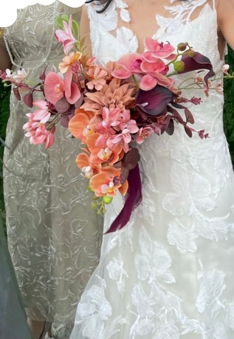 ウェディングブーケアーティフィシャルフラワーブーケ