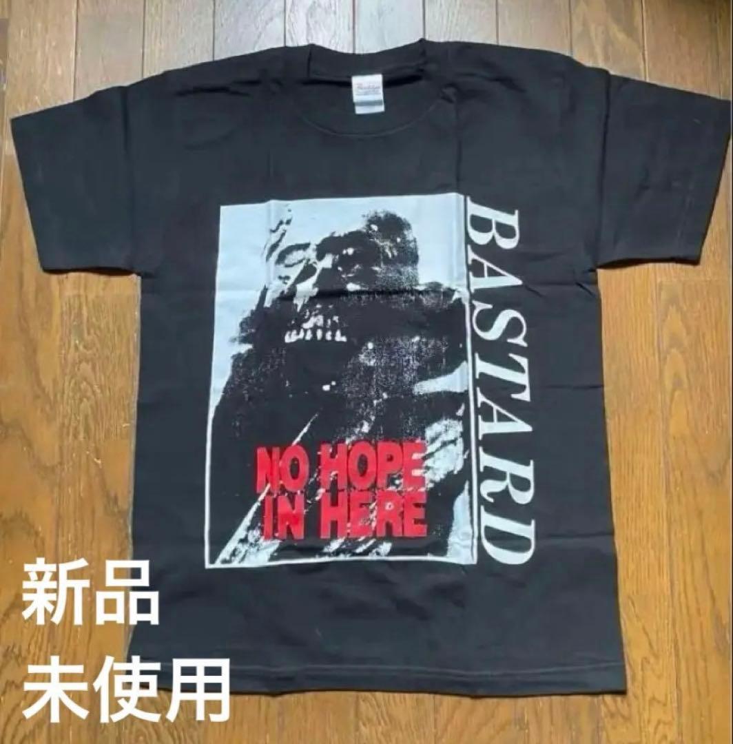 新品 BASTARD Tシャツ 日本 ハードコア CRUST PUNK GISM