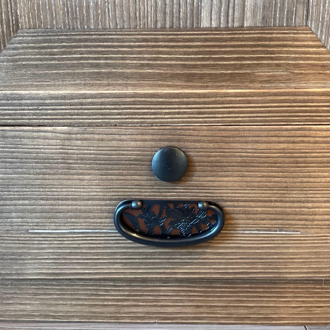 41)桐箪笥　アンティーク　チェスト　テレビ台　おもちゃ箱　和箪笥　古家具　着物