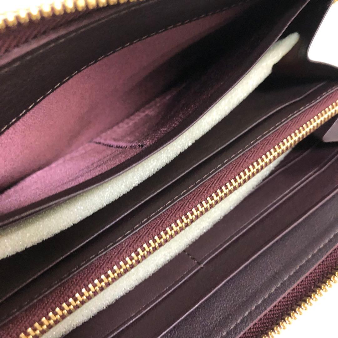 【美品】土屋鞄製造所　長財布　ニッティングメッシュ　ファスナーウォレット