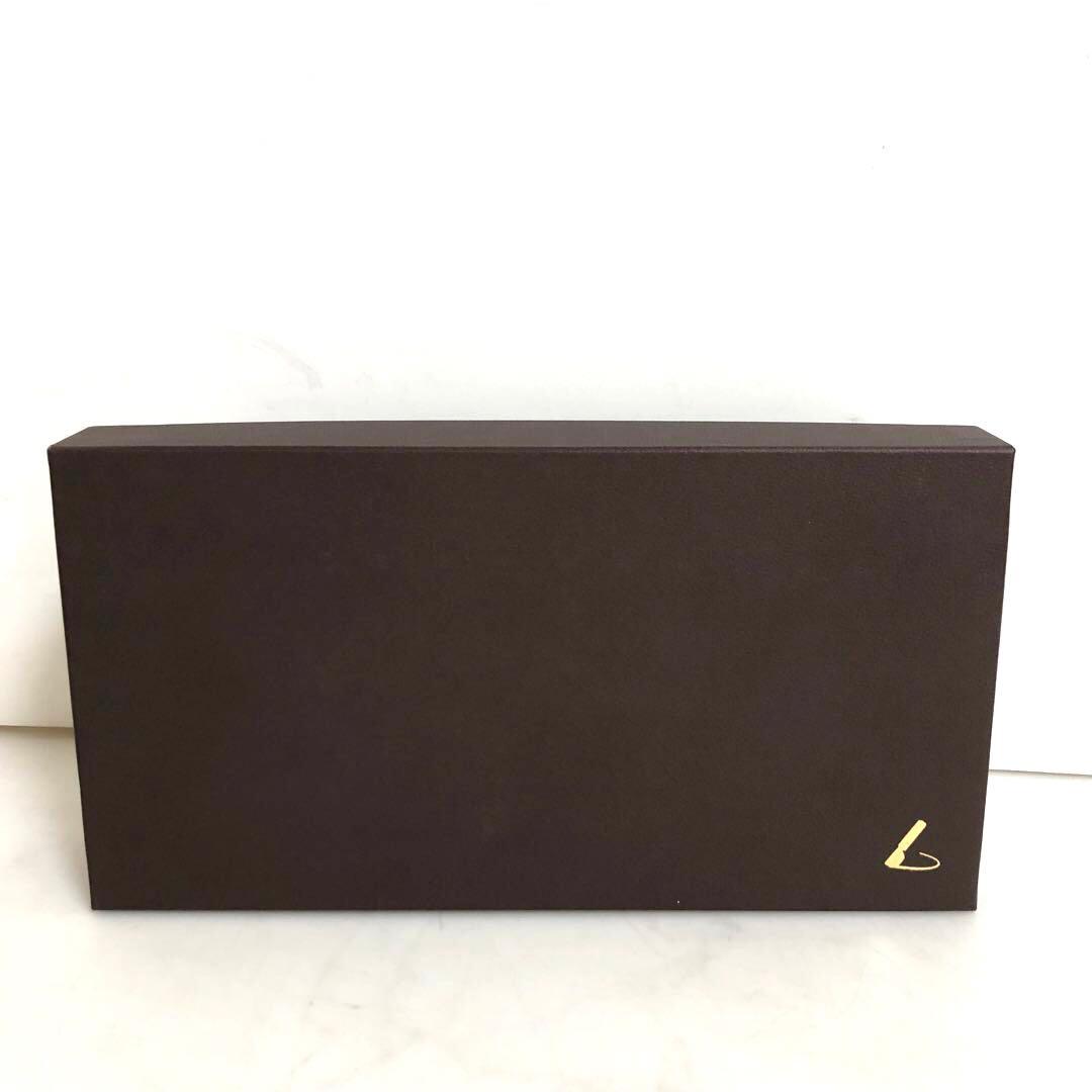 【美品】土屋鞄製造所　長財布　ニッティングメッシュ　ファスナーウォレット