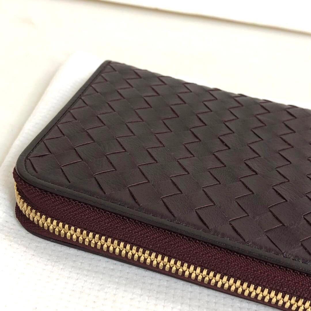 【美品】土屋鞄製造所　長財布　ニッティングメッシュ　ファスナーウォレット