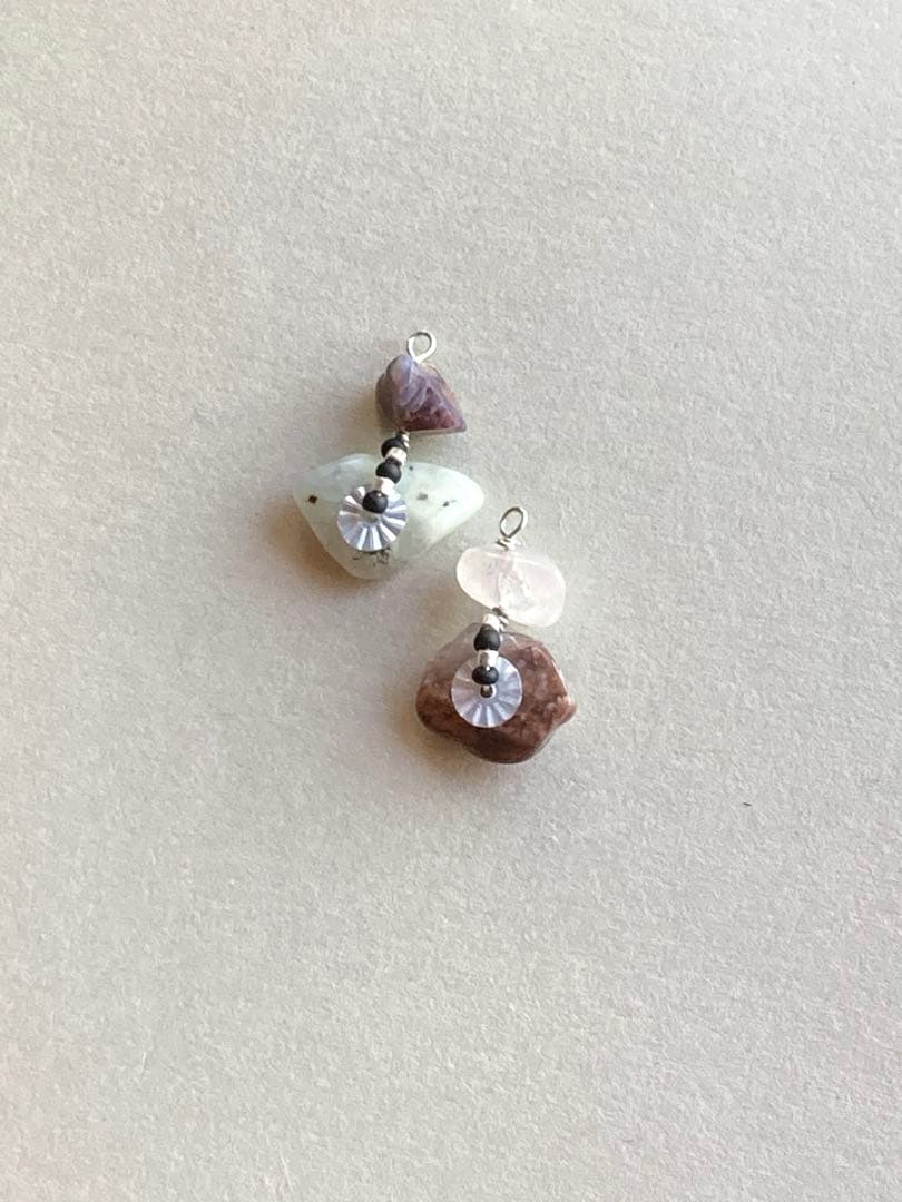 no.0332 濁りのプレナイトと流れ星のソレイユ　一点物