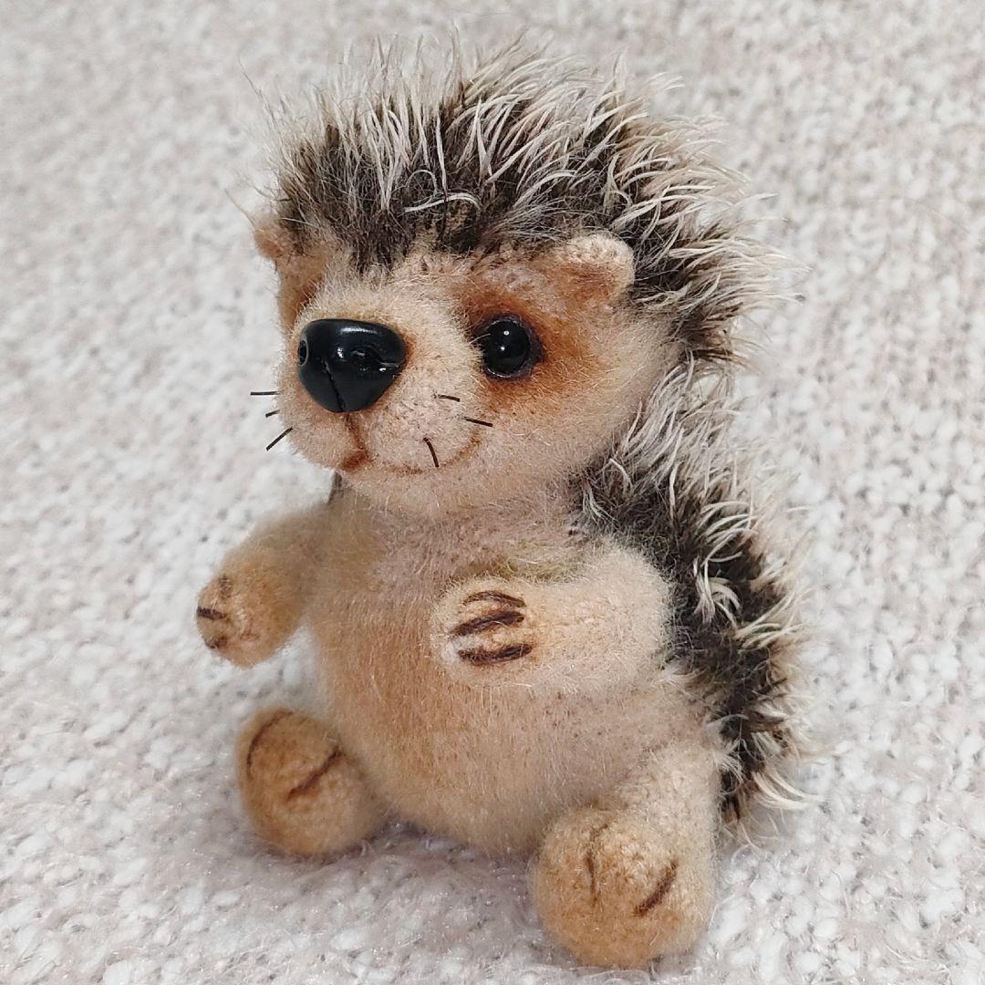 ハリネズミ＊ドール ぬいぐるみ 作家 ハンドメイド アーティスト