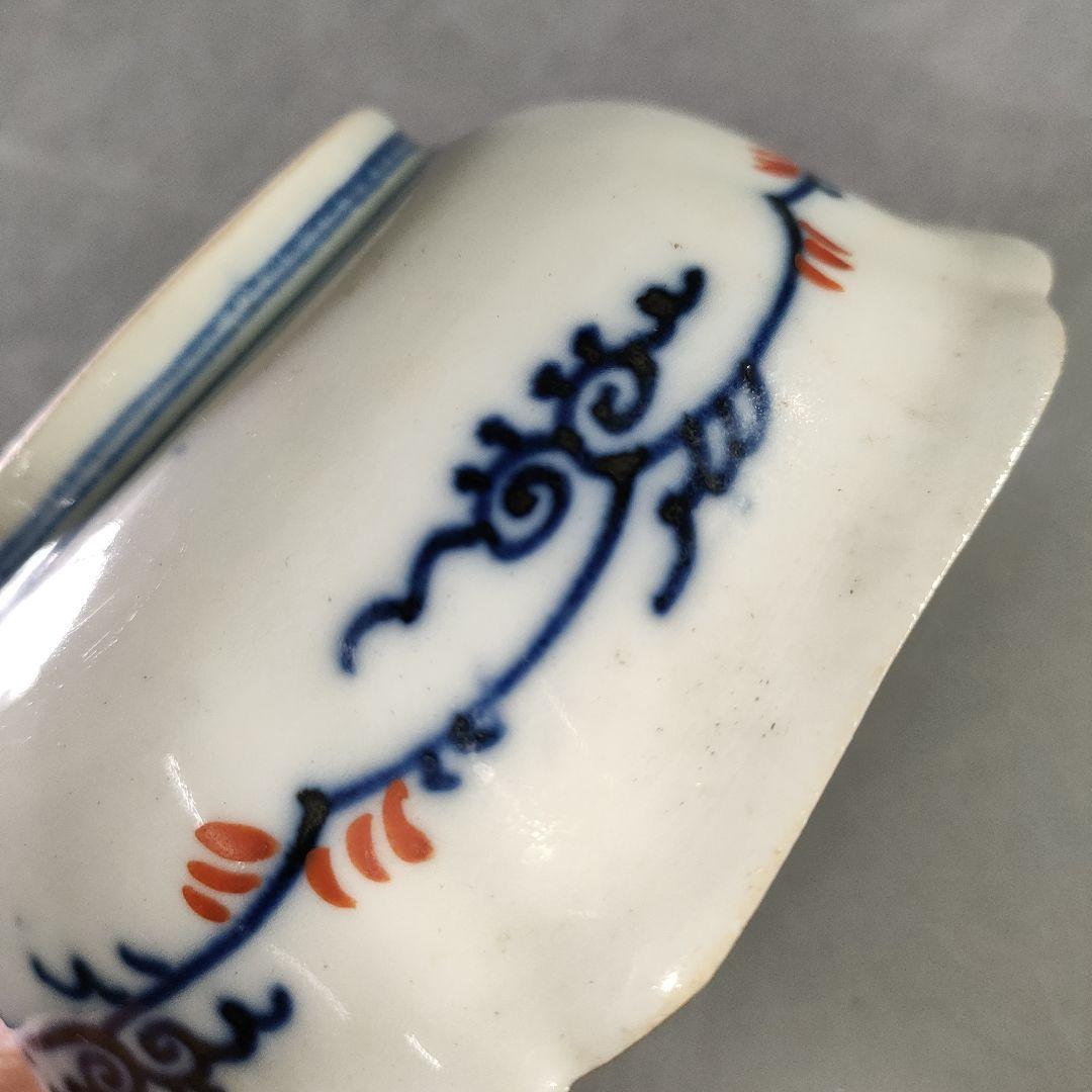 A1218-2/伊萬里焼/錦繪生盛皿5客/飾鉢/六角鉢/盛鉢/和食器/懐石道具/