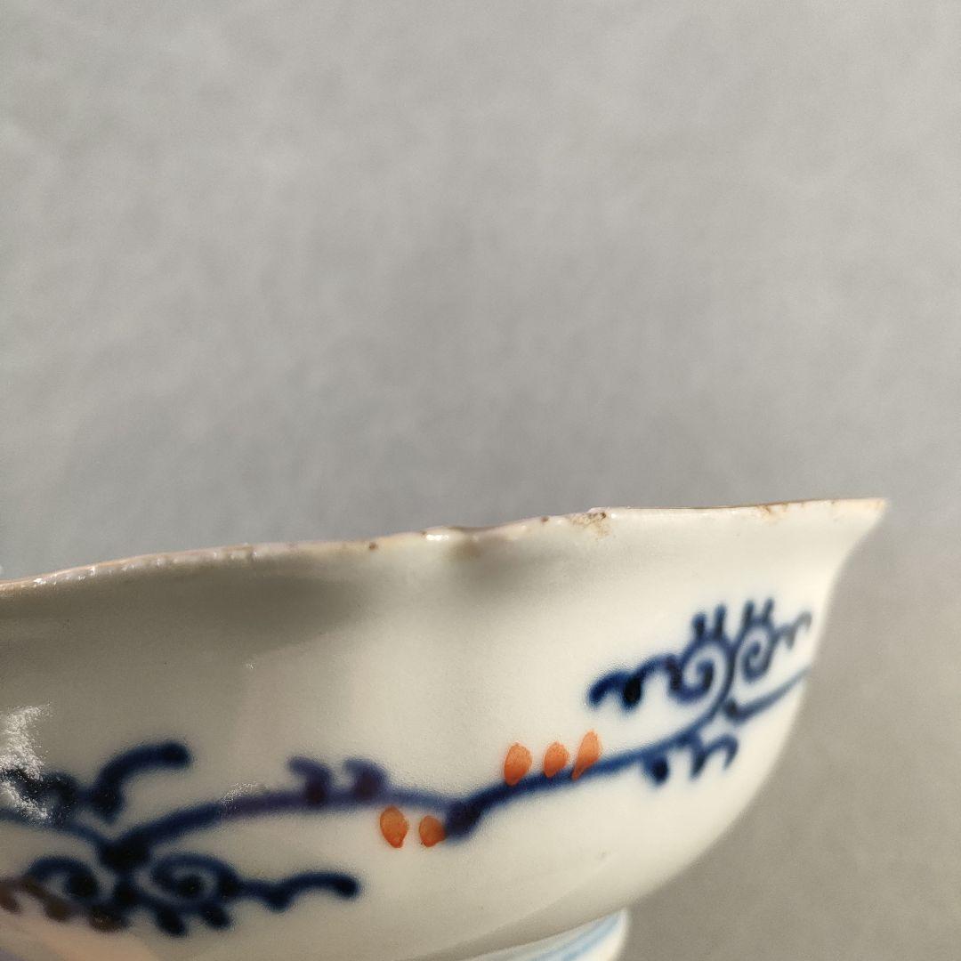 A1218-2/伊萬里焼/錦繪生盛皿5客/飾鉢/六角鉢/盛鉢/和食器/懐石道具/