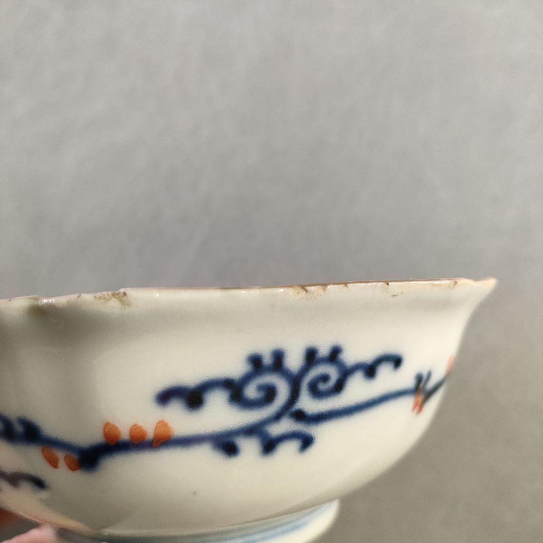 A1218-2/伊萬里焼/錦繪生盛皿5客/飾鉢/六角鉢/盛鉢/和食器/懐石道具/