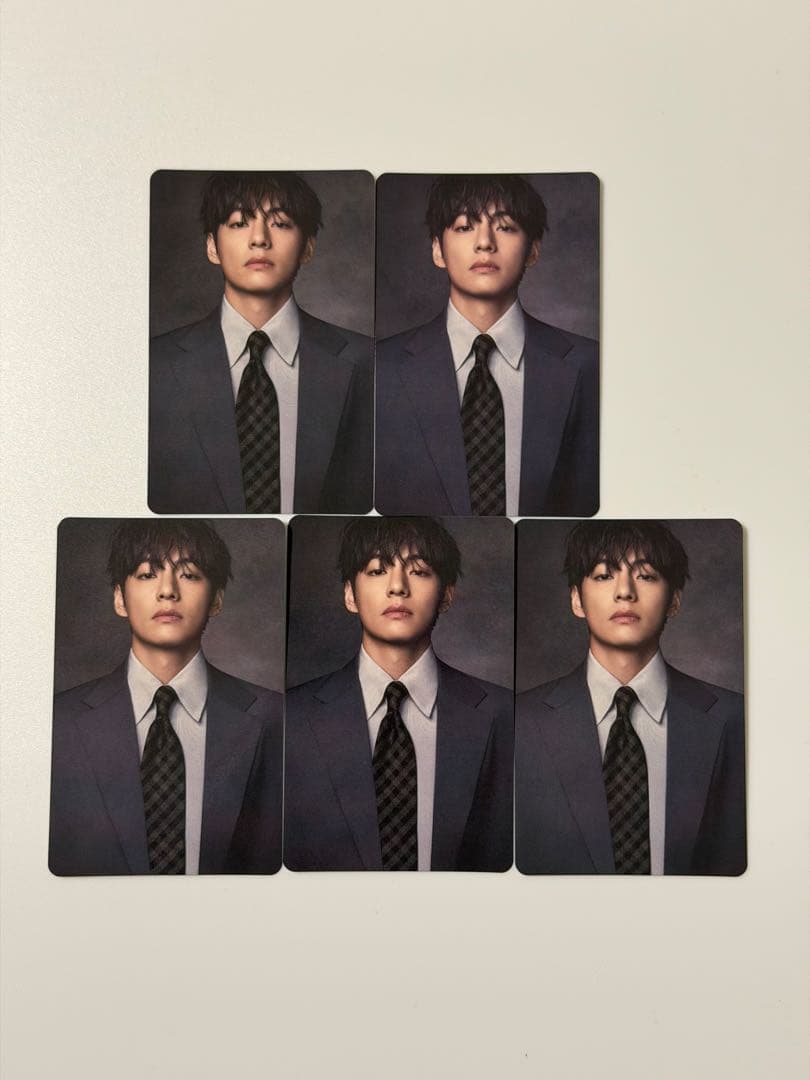 テヒョン テテ V BTS ARIRANG 日本限定 店舗 特典 トレカ 5枚