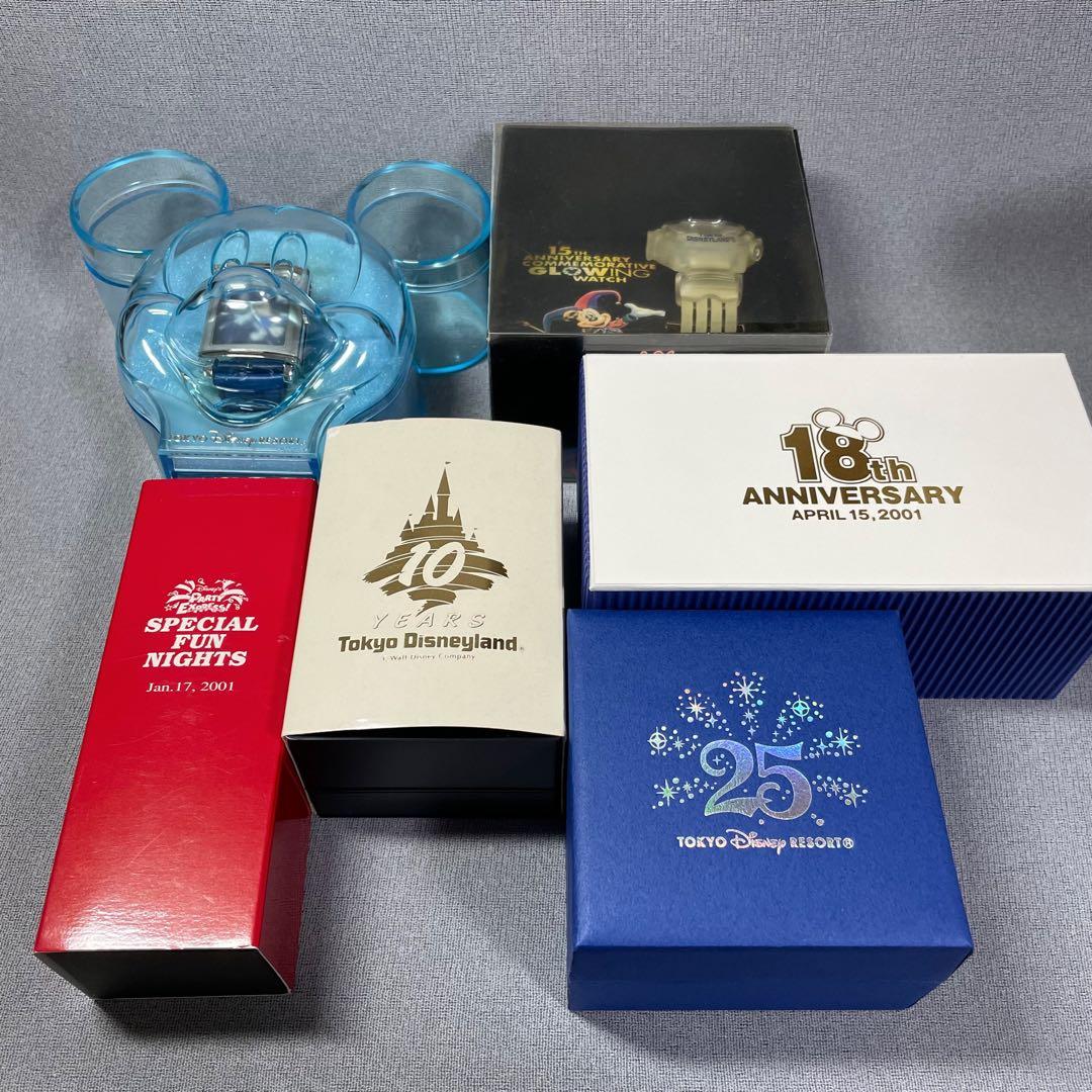 新品未使用品✨ディズニーリゾート　アニバーサリー　腕時計　6点まとめ