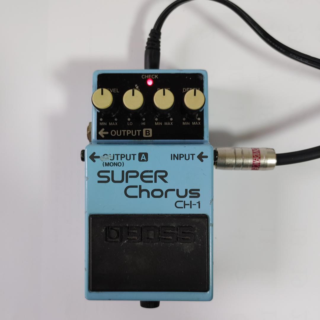 アナログ期★BOSS CH-1 SUPER Chorus コーラス｜ピンクラベル