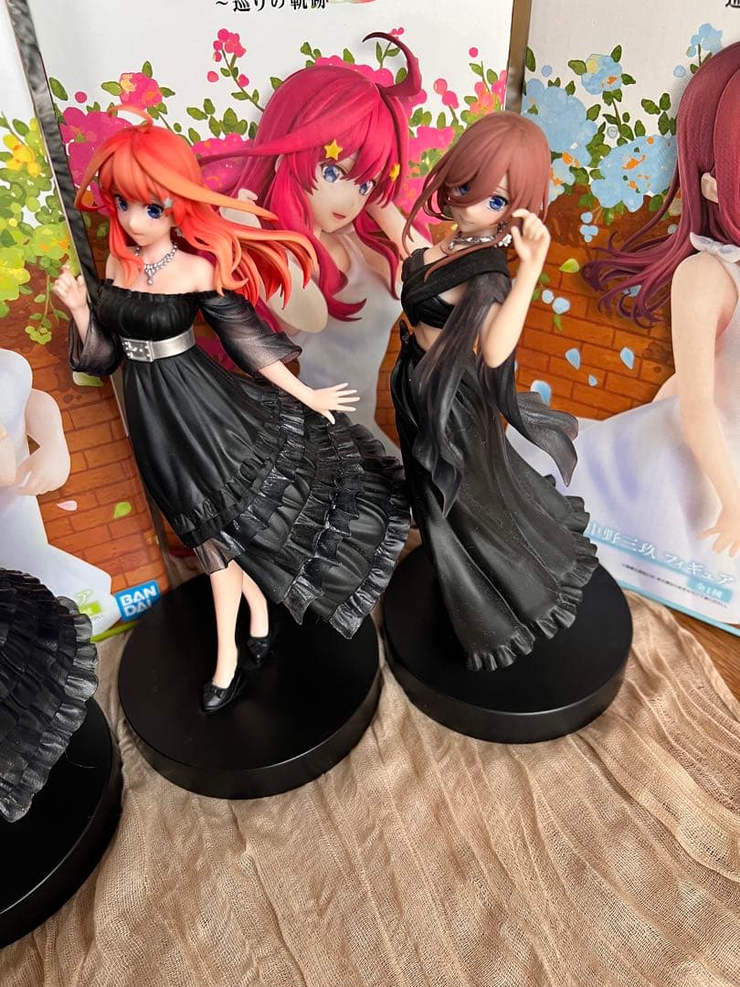 五等分の花嫁　コンプ　Kyunties 1番くじ　巡りの軌跡　フィギュア